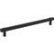 Jeffrey Alexander 224 mm Center-to-Center Matte Black Square Zane Cabinet Pull 293-224MB - alternate 1